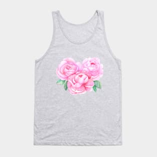 peony flowers Tank Top